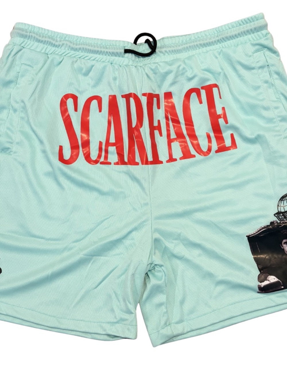 Reason Scarface Unisex Shorts - Mint